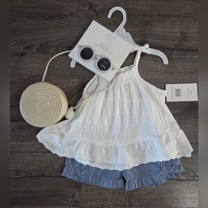 Girls Toddler 4pc Outfit By Rachel Zoe Size 2t NWT